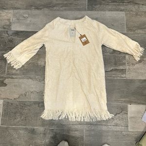 OAS Ecru Terry Dress